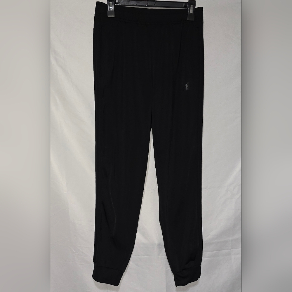 Adidas Men's Black Performance Jogger Pants Track Athletic Drawstring S